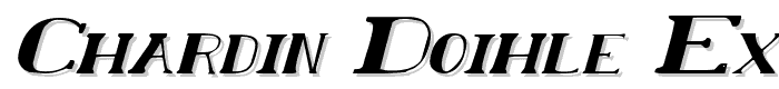 Chardin%20Doihle%20Expanded%20Italic font