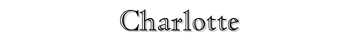 Charlotte font