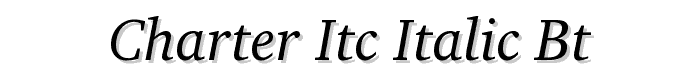 Charter%20ITC%20Italic%20BT font