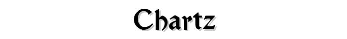 Chartz font