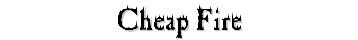 Cheap%20Fire font