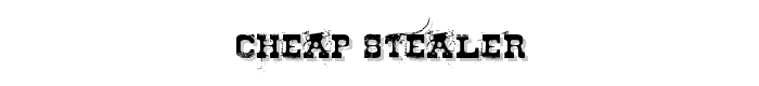 Cheap%20Stealer font