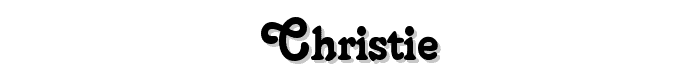 Christie font