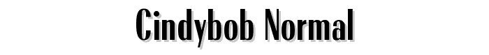 Cindybob%20Normal font