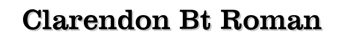 Clarendon%20BT%20Roman font