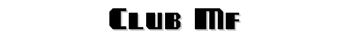 Club%20MF font