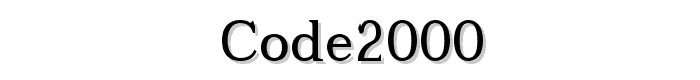 Code2000 font