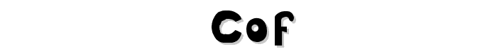 Cof font