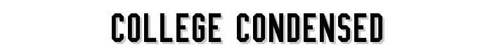 College%20Condensed font