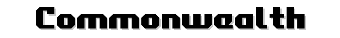 Commonwealth font