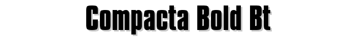 Compacta%20Bold%20BT font