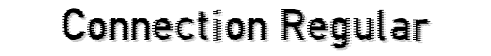 Connection%20Regular font