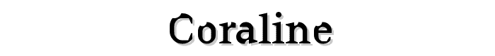 Coraline font