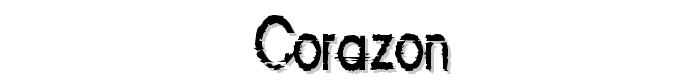 Corazon font