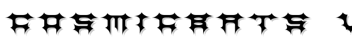 CosmicBats%20V1 font