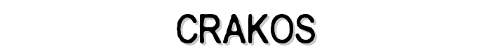 Crakos font