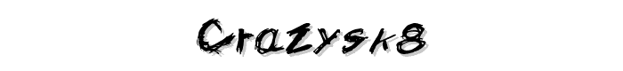 Crazysk8 font