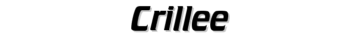 Crillee font