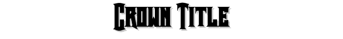 Crown%20Title font