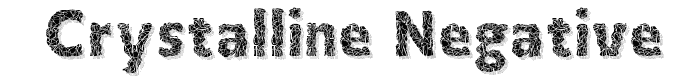 Crystalline%20Negative font