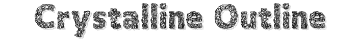 Crystalline%20Outline font