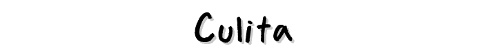 Culita font