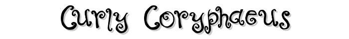 Curly%20Coryphaeus font