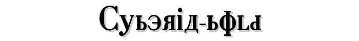 Cyberia%20Bold font