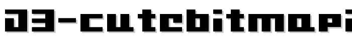 D3%20CuteBitMapism%20TypeA font