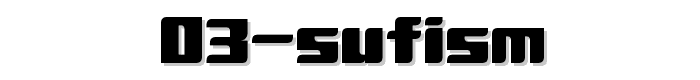 D3%20Sufism font