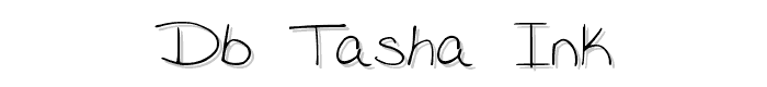 DB%20TASHA%20INK font