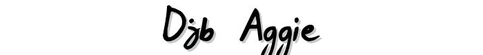 DJB%20AGGIE font