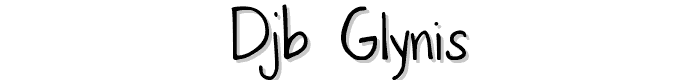 DJB%20GLYNIS font