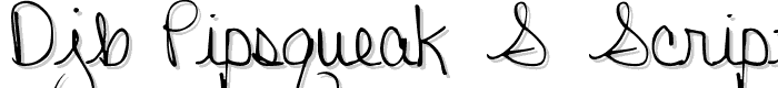 DJB%20Pipsqueak_s%20Script font