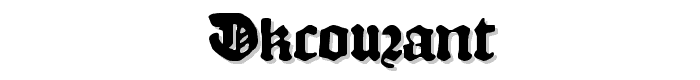 DKCourant font