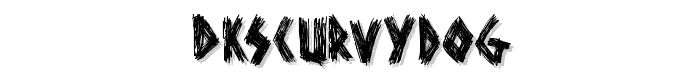 DKScurvyDog font