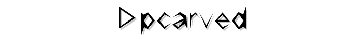 DPCarved font