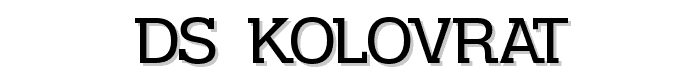 DS%20Kolovrat font