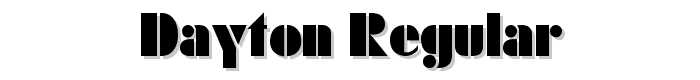 Dayton%20Regular font