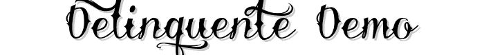 Delinquente%20Demo font