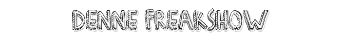 Denne%20Freakshow font