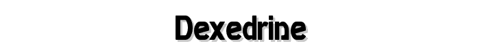 Dexedrine font