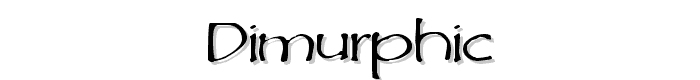 DiMurphic font