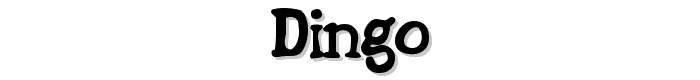 Dingo font