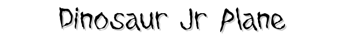 Dinosaur%20Jr%20Plane font