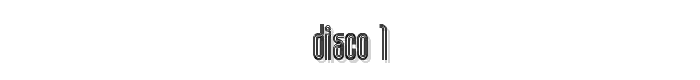 Disco%201 font