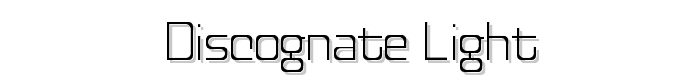 Discognate%20Light font