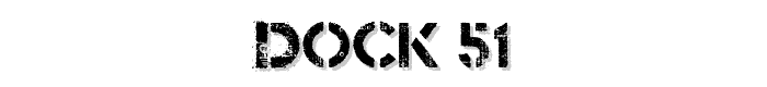 Dock%2051 font