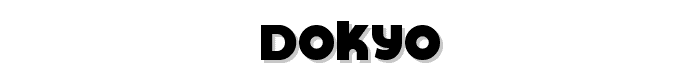 Dokyo font