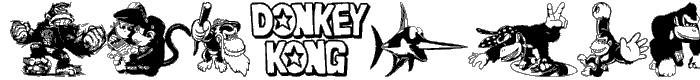 Donkey%20Kong%20World font